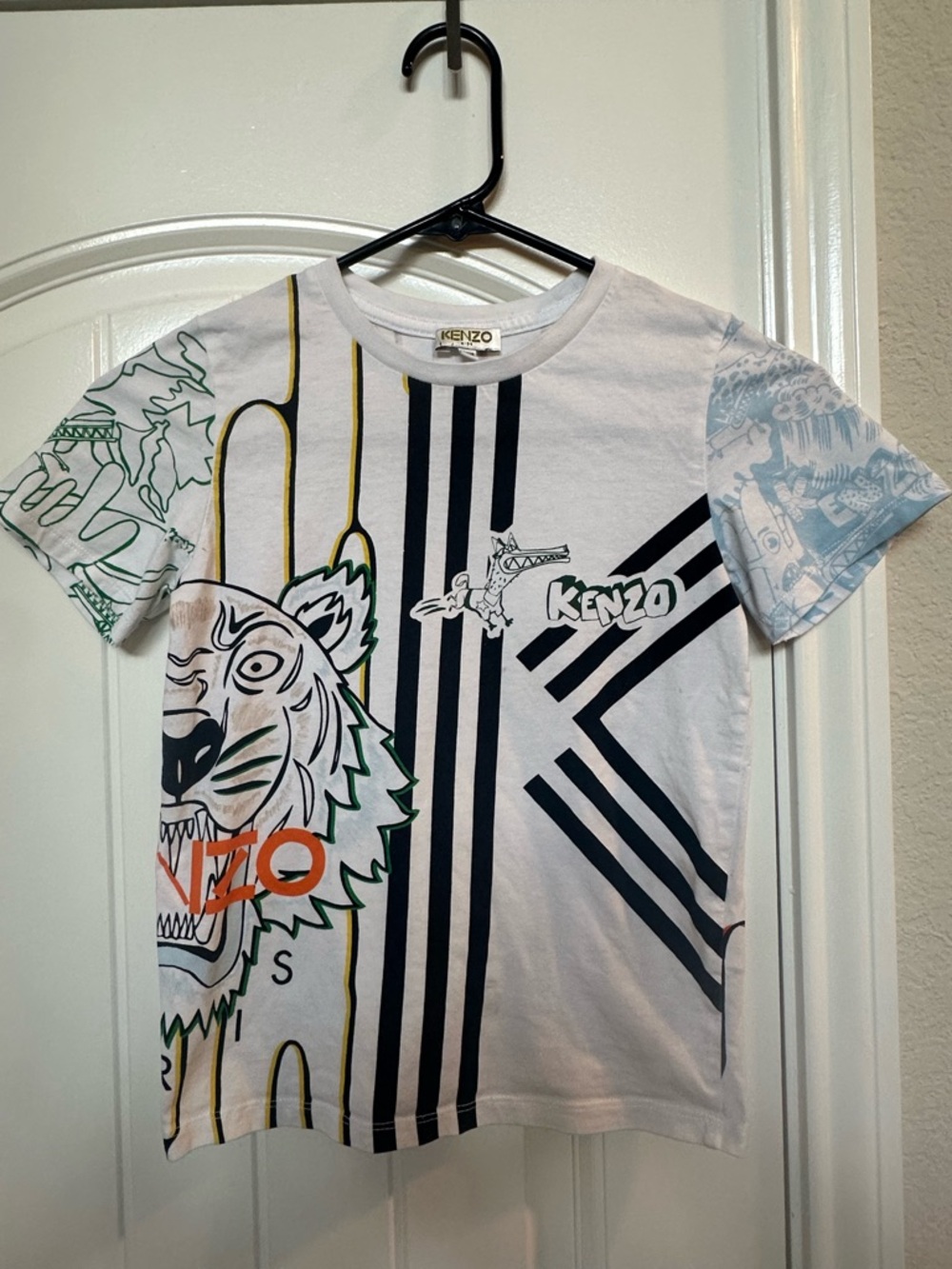 Kenzo Kids Jungle T-Shirt in Cotton